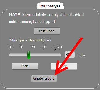 Clear Waves -- Intermod Create Report