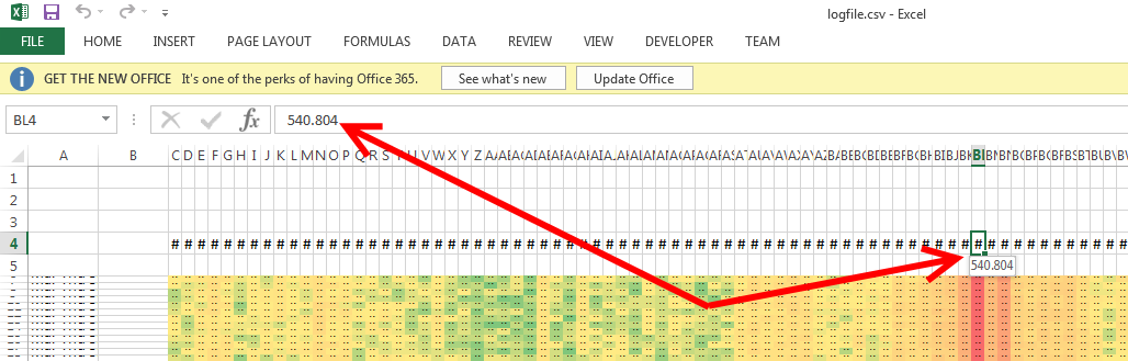 Excel Frequency