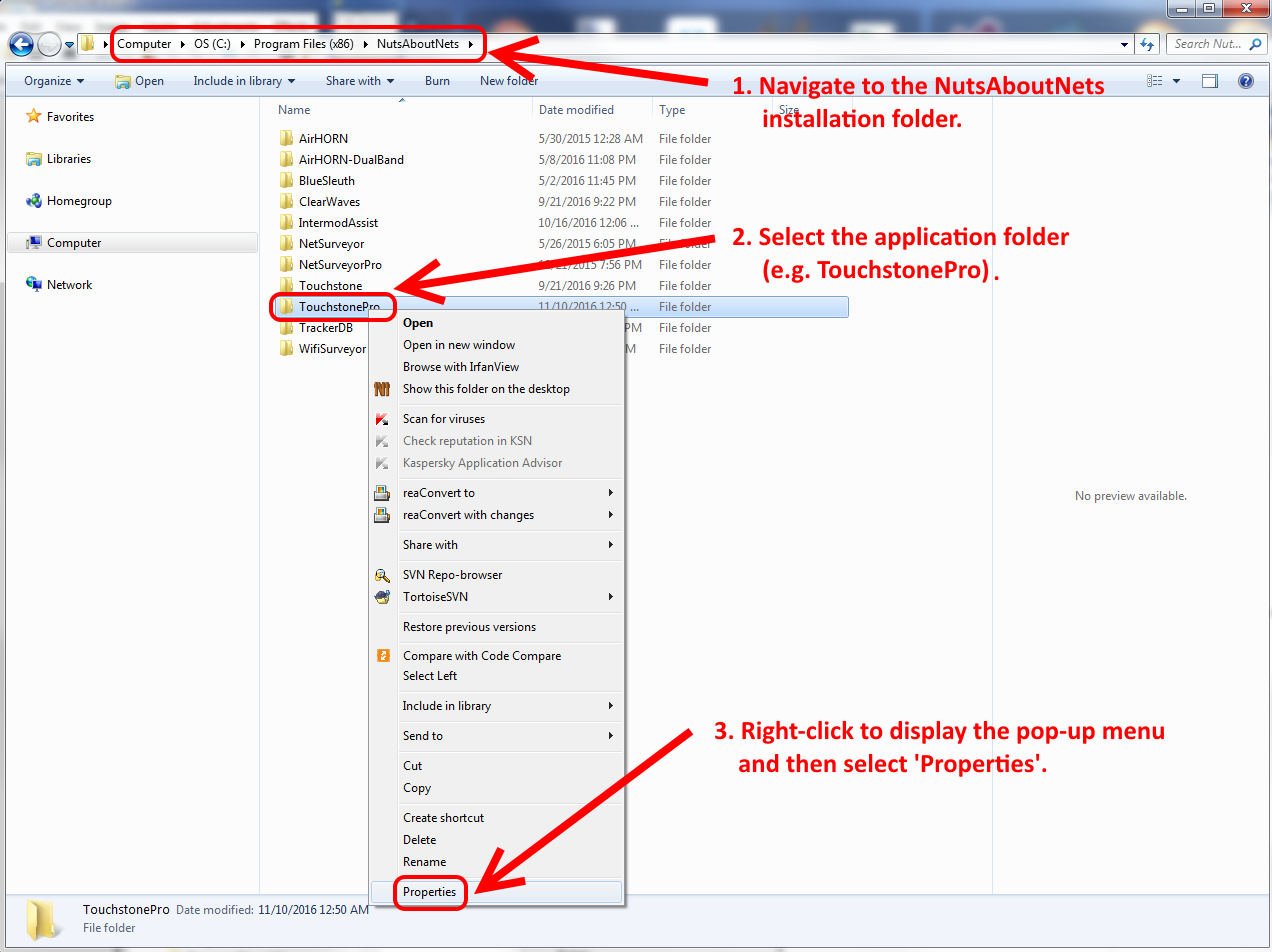 Step 1 -- Running As Standard User